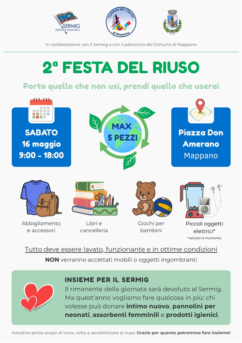 FESTA DEL RIUSO - Seconda Edizione