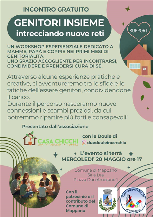GENITORI INSIEME - Intrecciando nuove reti
