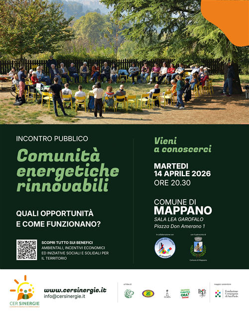 Incontro pubblico martedì 14 aprile 2026 ore 20.30