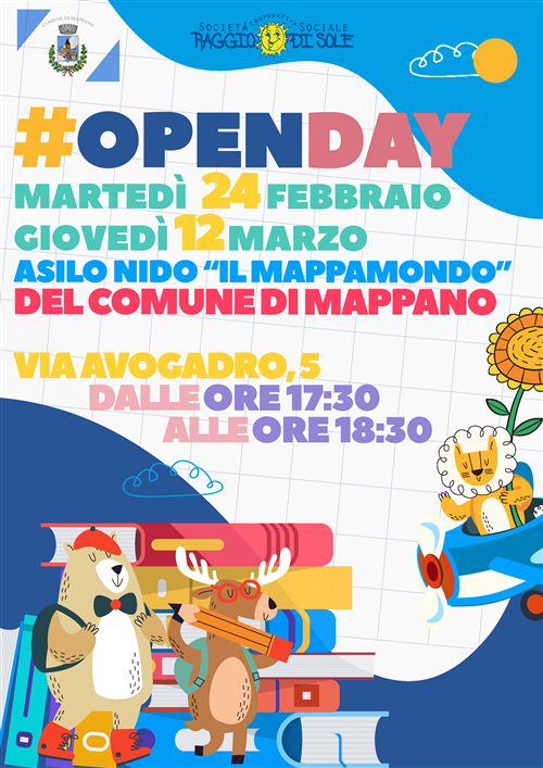 Openday Asilo nido "Il Mappamondo"