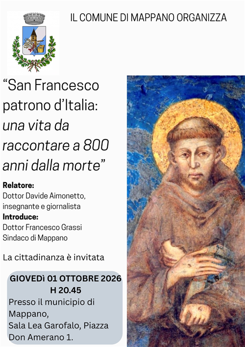 San Francesco patrono d'Italia: una vita da raccontare a 800 anni dalla morte