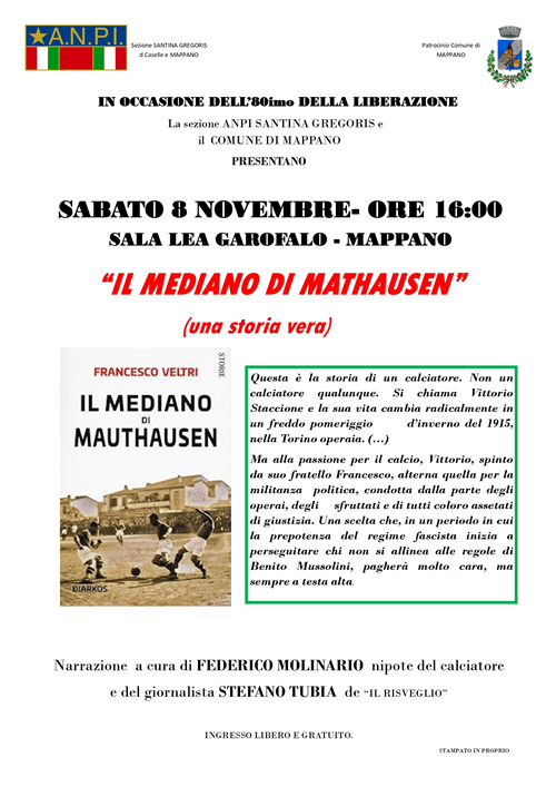 Presentazione del libro IL MEDIANO DI MATHAUSEN